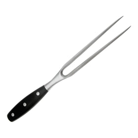 Kakamono carving fork 12-inch, ideal for steady slicing of roasts.