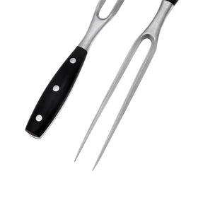 Kakamono serving meat fork with precision tines for serving.
