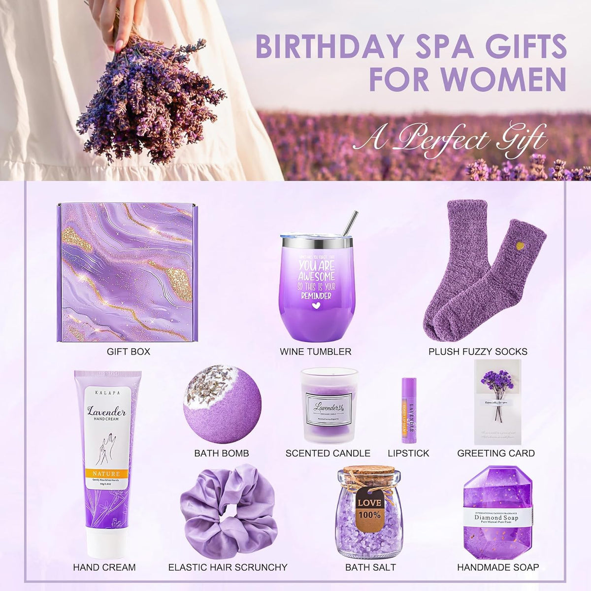 Kalapa handmade soap with a gentle lavender scent
