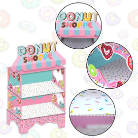 KALEFO Dessert Table Decor Donut Stand enhances event table aesthetics
