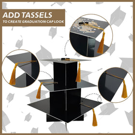 KALEFO durable cardboard stand lends reliable dessert support.