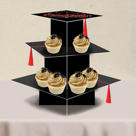 KALEFO Graduation stand ideal for favors and desserts at grad parties