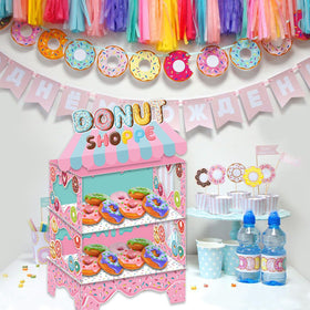 KALEFO Party Favor Dessert Stand Donut creates a playful display option
