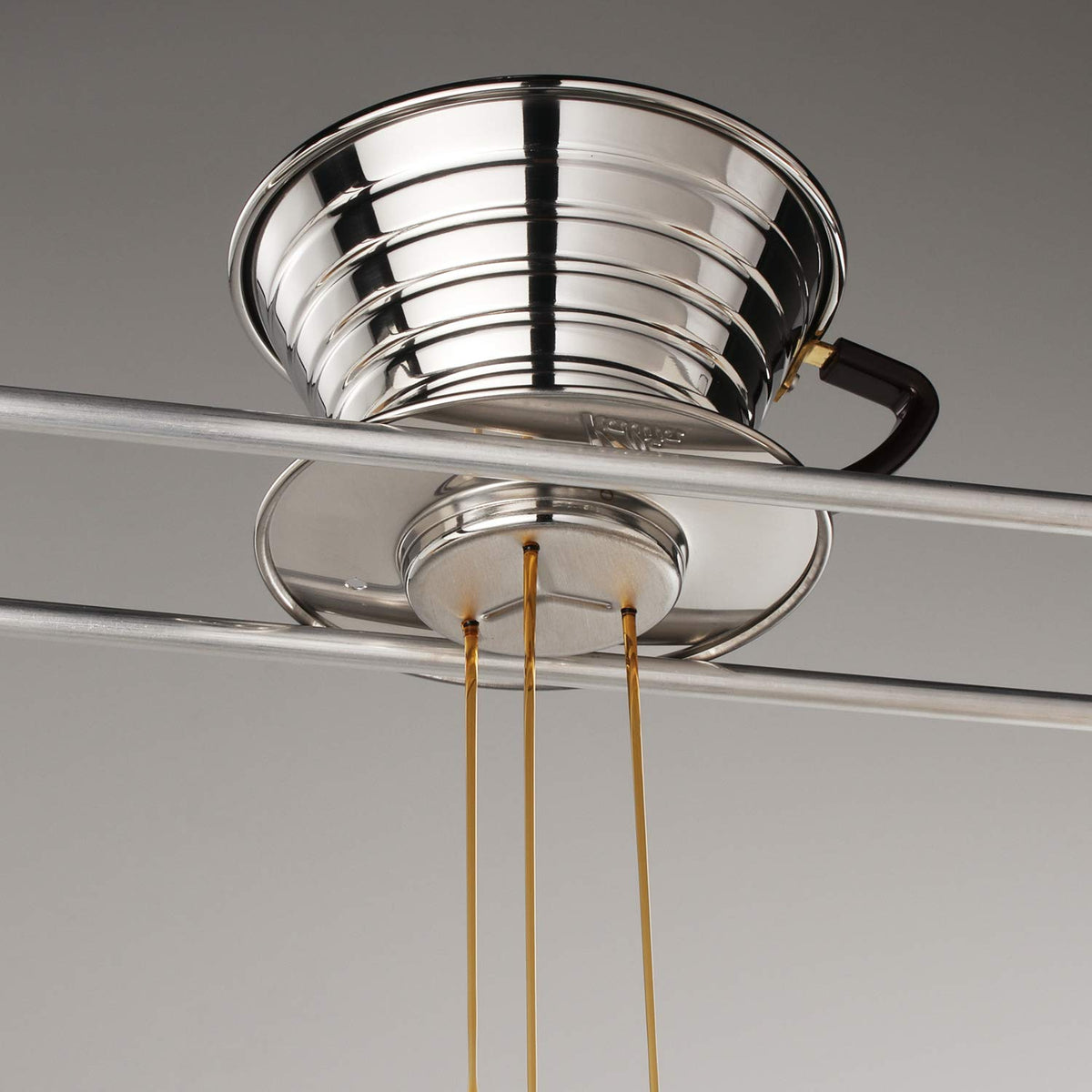 Kalita Wave 185 Dripper pour over for balanced extraction.