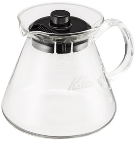 Kalita Wave 500 server glass body for clean, stylish coffee service