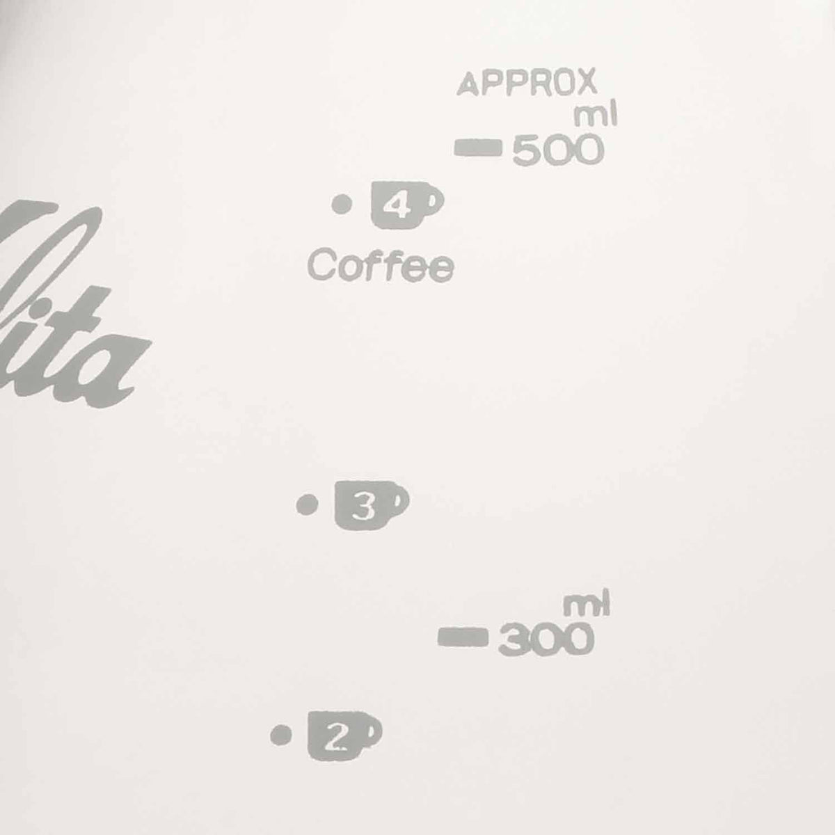 Kalita Wave 500 server heat-resistant glass body