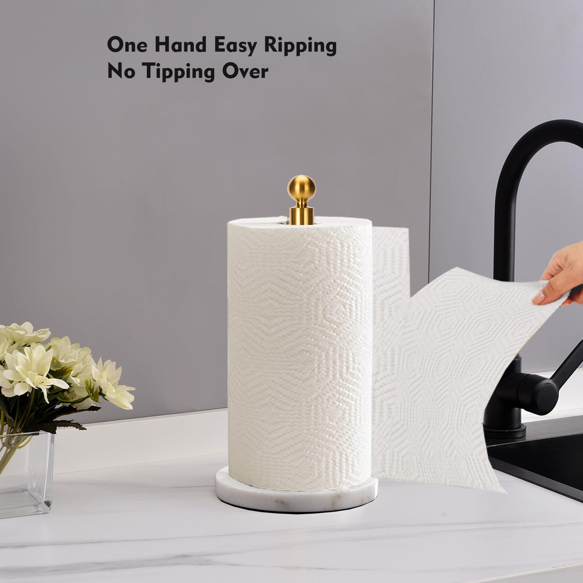 Kalitro one handed operation with weighted base reduces wobble during use