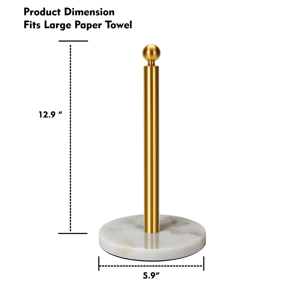 Kalitro paper towel holder in kitchen setting for easy reach