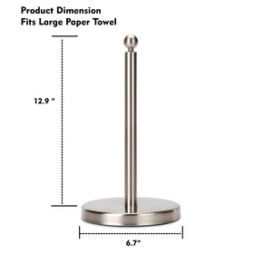 Stainless steel construction of Kalitro holder resists rust.