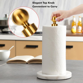 Kalitro weighted marble base highlights durable, tip resistant design