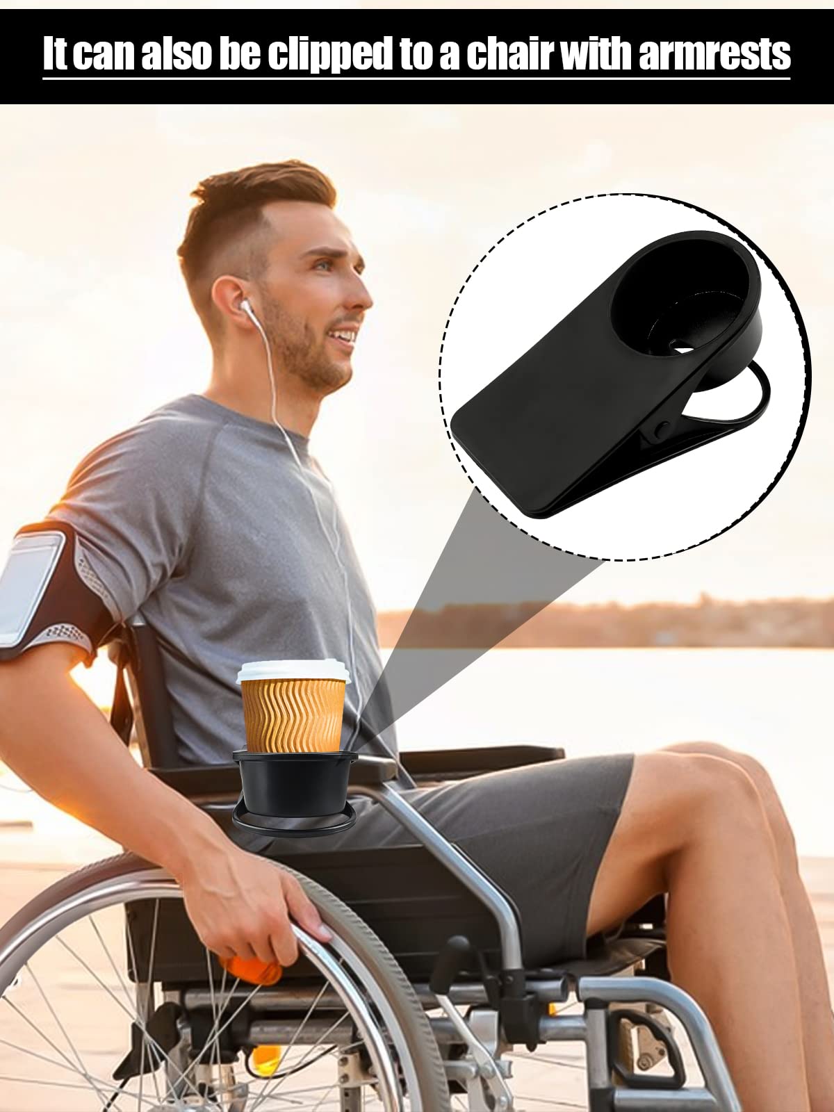 Kalolary spring-loaded grip clamps firmly on desks up to 1.5 inches