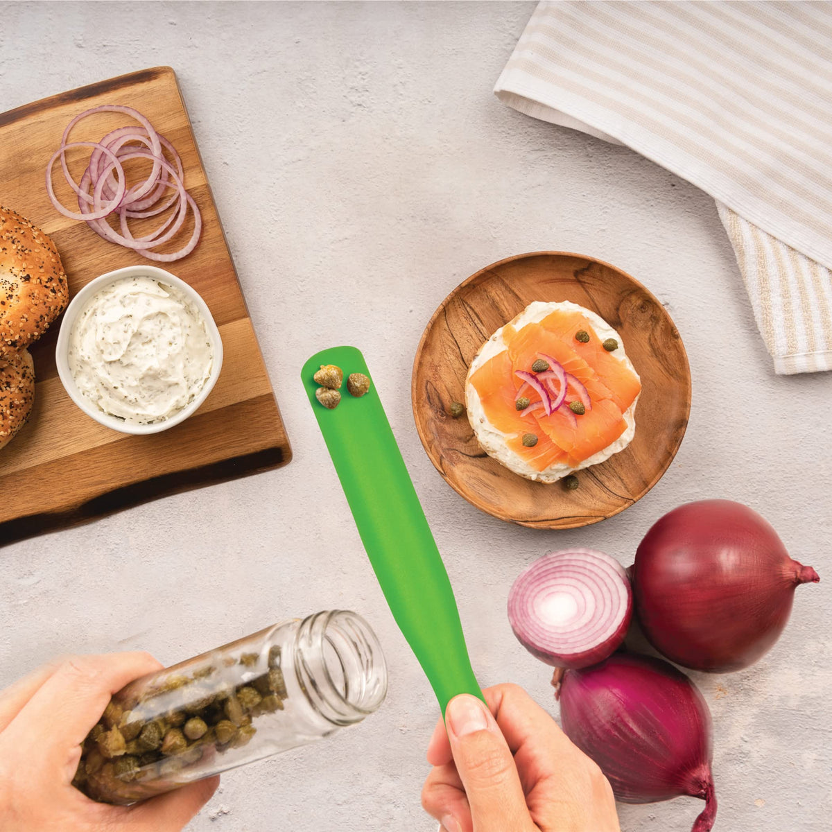 Kalorik Mad Hungry spurtle set enhances versatile cooking routines.