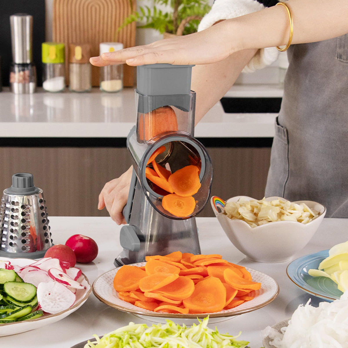 KalraMay grater detachables and cleaning process for daily use