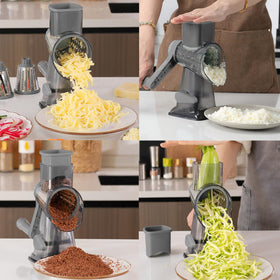 KalraMay grater handling vegetables with the drum for salads