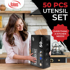 Kaluns can opener included for easy meal prep and fast opening.