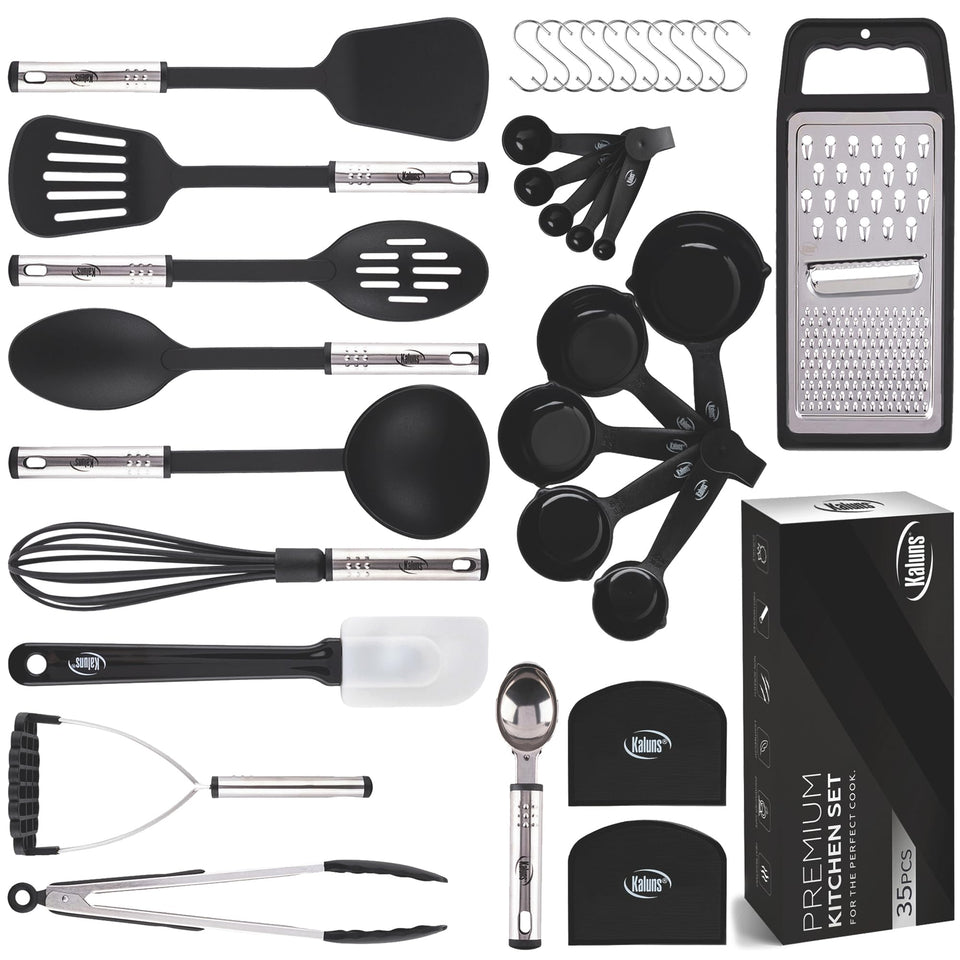 Kaluns kitchen utensil set collection, versatile for everyday cooking tasks