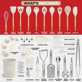 Kaluns silicone spatula and turner for smooth mixing and flipping
