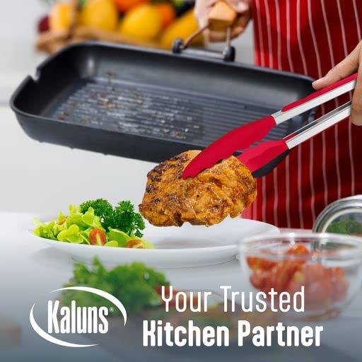 Kaluns silicone spatula set seamless-core design with stainless steel core stability