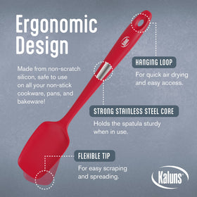 Kaluns silicone spatula set small-spatula for delicate ingredients and corners