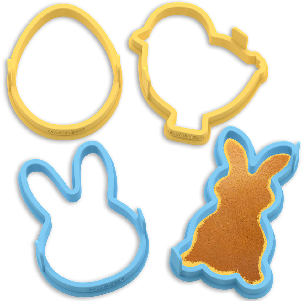 Kamehame silicone bunny mold for fun breakfast shapes kids love.