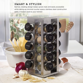 Kamenstein removable sifter discs let you sprinkle, scoop, or pour precisely.