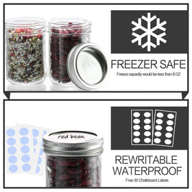 KAMOTA pack highlighting extra lids and whiteboard labels for organization.