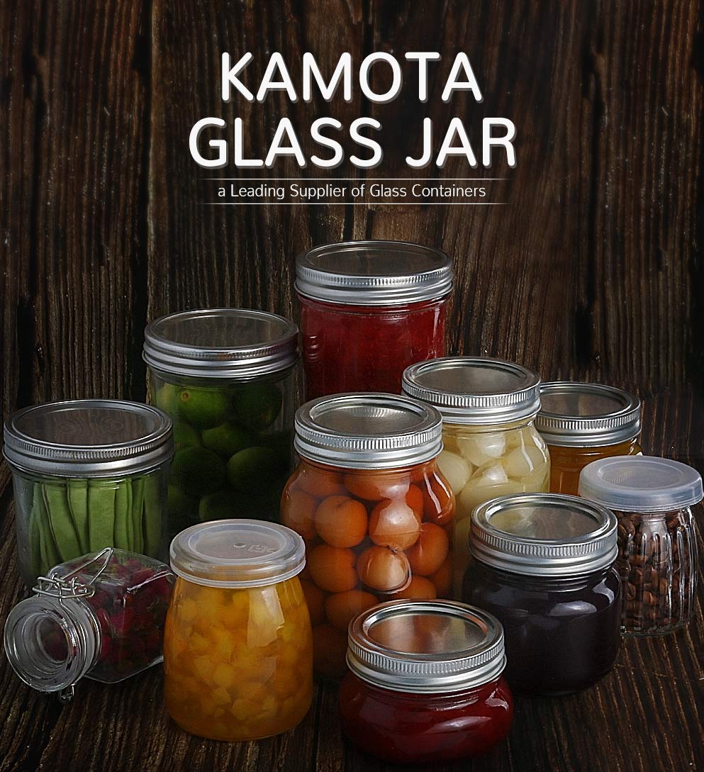 KAMOTA jar ideal for gifting homemade foods or beauty products.