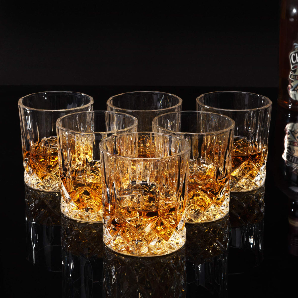 KANARS crystal diamond-cut bottom showcases premium craftsmanship