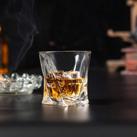KANARS heavy-base design provides stability during relaxed sipping