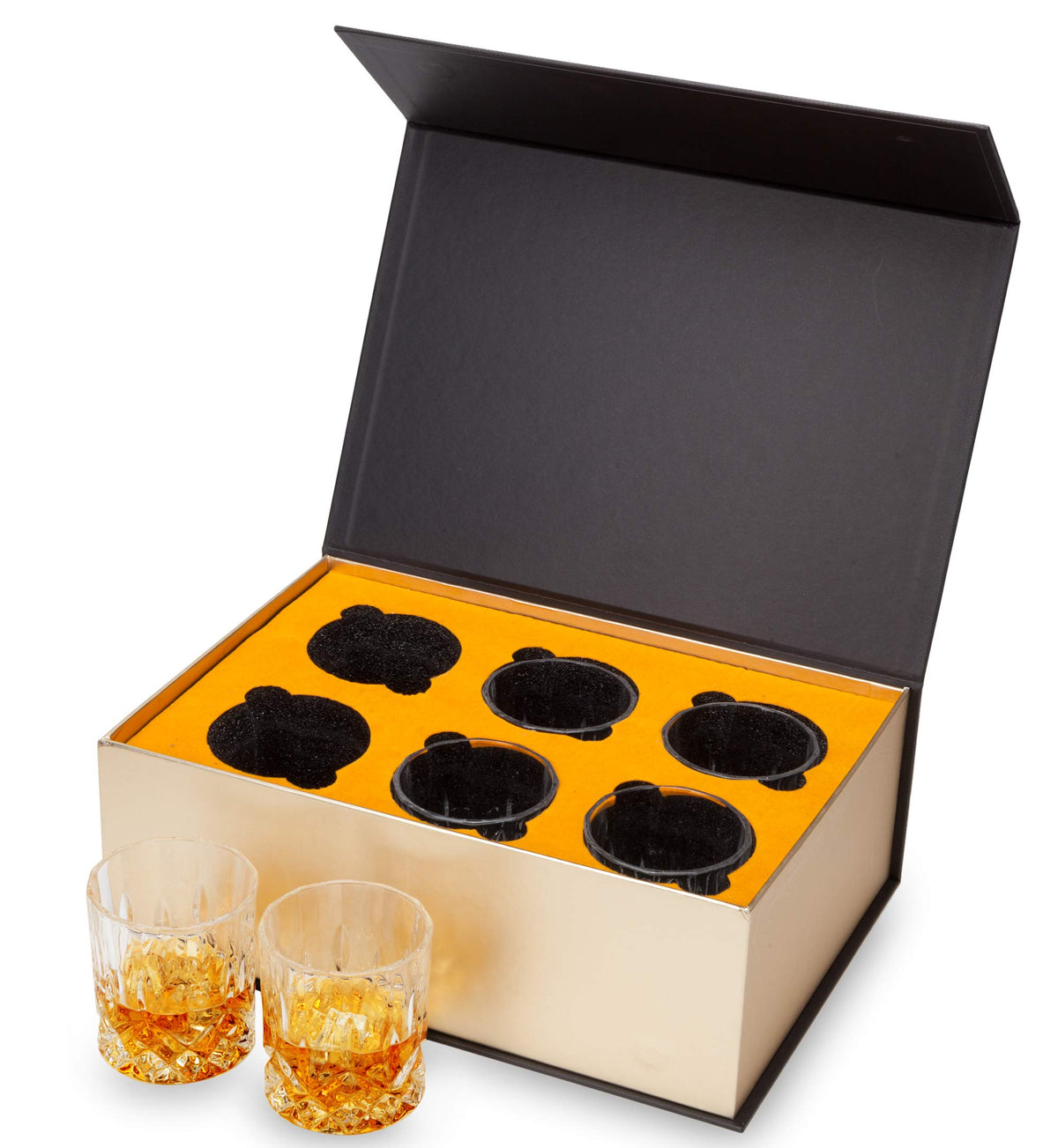KANARS whiskey glasses 10oz ideal for cocktails and neat pours