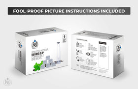 K&J Keurig side-reservoir compatibility for many brewer models ensures flexible use.