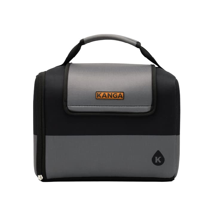 Kanga Kase Mate Midnight 12-pack can cooler in action, keeps cans cold.