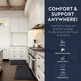 KANGAROO pet-friendly kitchen mat designed for daily use