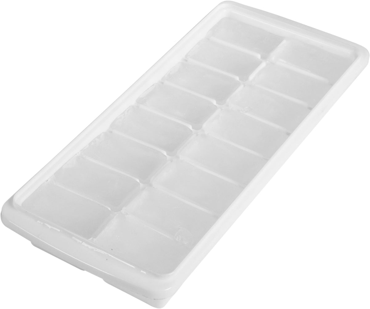 Kangaroo stackable ice trays with easy-release lids for mess-free cubes.