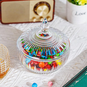 kanpura hinged-lid jar keeps candy fresh and clean