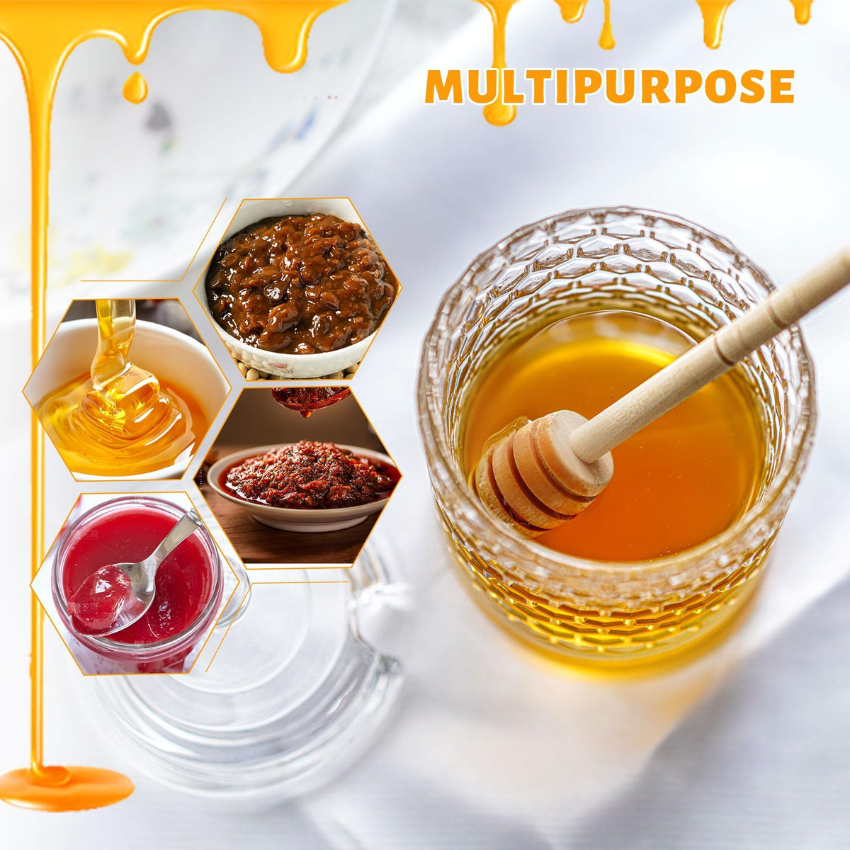kanpura honey pot set is perfect for breakfast rituals
