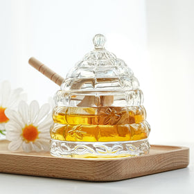Kanpura wooden dipper set included for easy stirring and drizzle