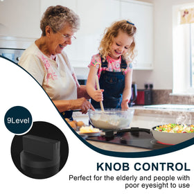 Karinear 110V cooktop embedded install option for space-saving design