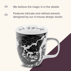 Karma Gifts mug showing microwave and dishwasher safe convenience