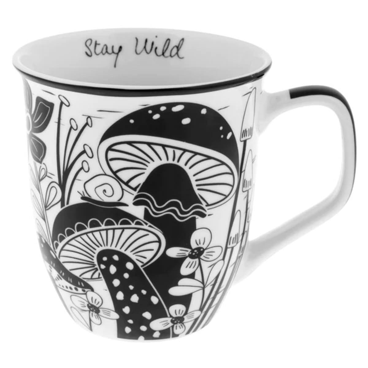 Karma Gifts mushroom boho mug for uplifting daily coffee rituals