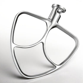 Karoxy flat beater in stainless steel for lasting kitchen use.