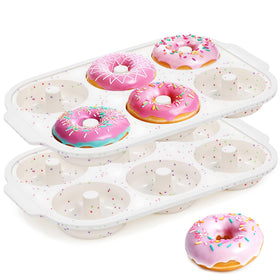 KASHME six-cavity donut pan for even baking and easy release