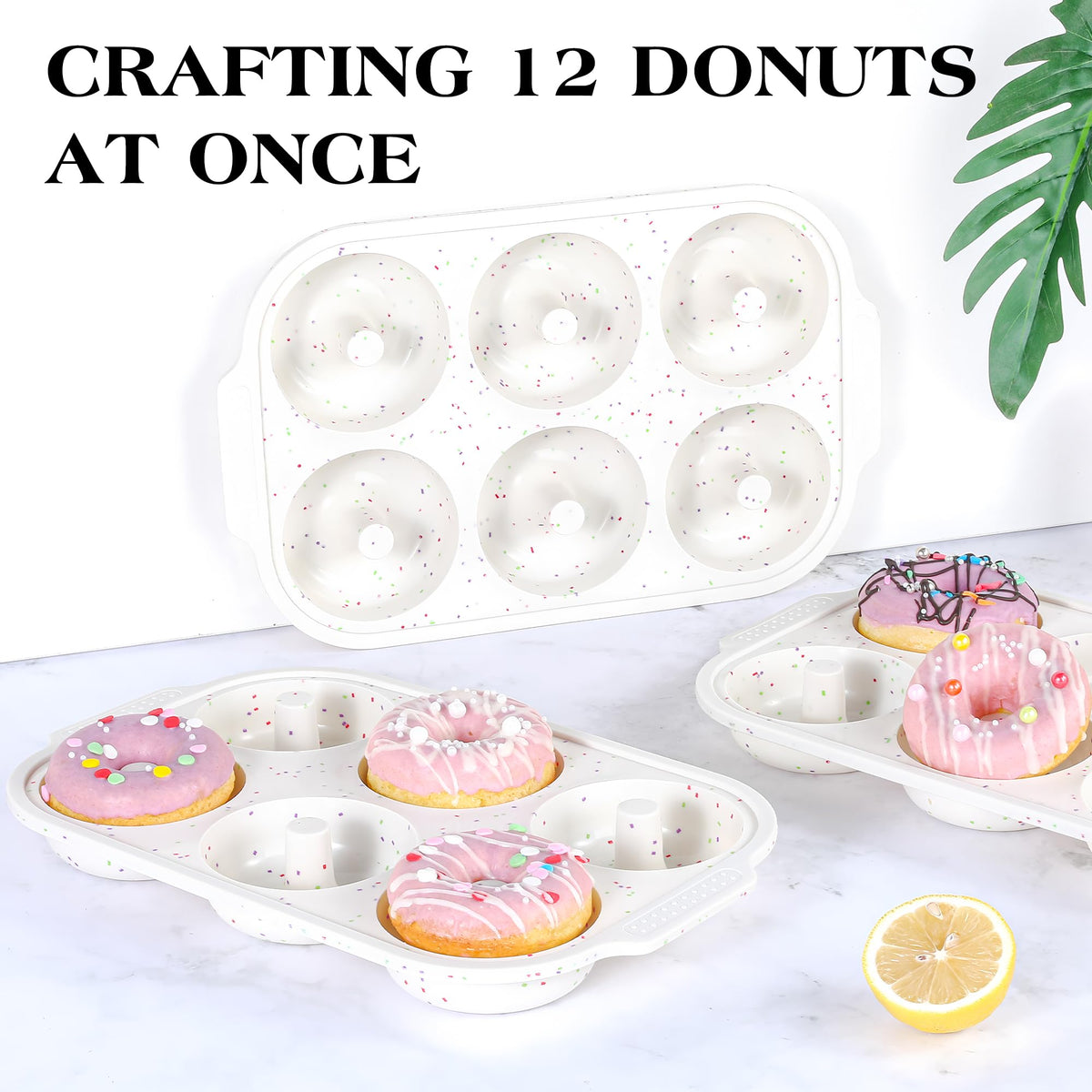 KASHME donut pans are dishwasher-safe for quick cleanup