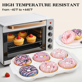 KASHME stackable donut pan saves space in a compact kitchen