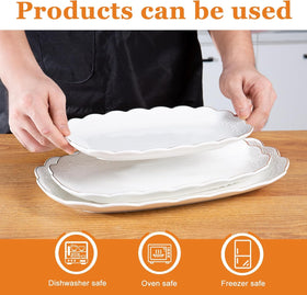 Kassel ceramic top-view platter highlights food presentation beautifully