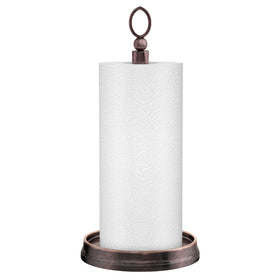 Kasunto paper towel holder base provides stable counter support