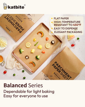 Katbite Balanced 220-sheets pack provides value for frequent bakers