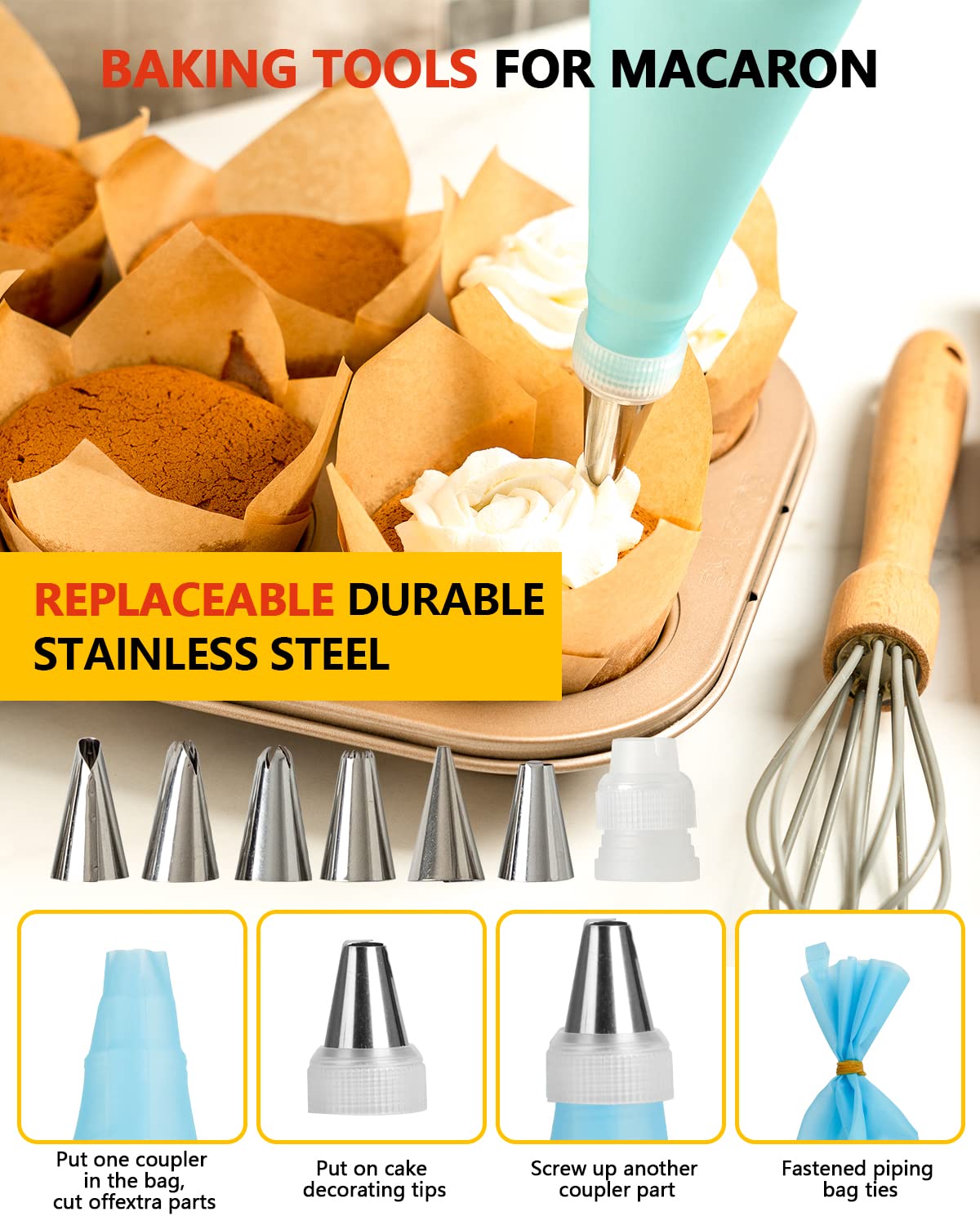 BPA-free silicone material from Katbite emphasizes safe, durable bakeware