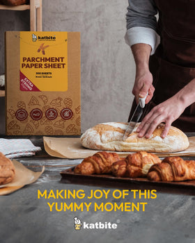 Katbite parchment helps wrap foods while preserving moisture and flavor.