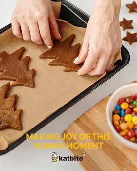 Katbite parchment works in ovens, microwaves and freezers for versatile meals.